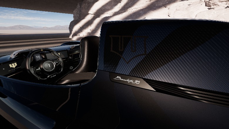 B95 Barchetta Dark Knight badge