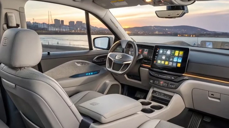 AI generated fake 2025 Chevrolet Astro interior