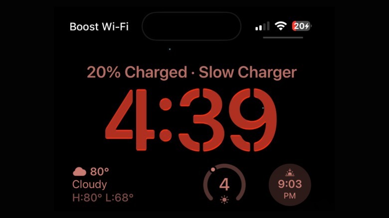 slow charger message showing in iPhone