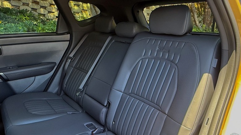 2027 Kia Seltos back seat