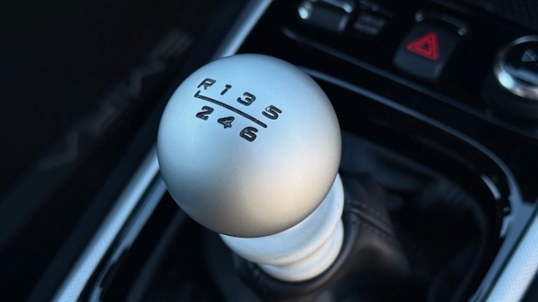 2026 Lotus Emira V6 SE Racing Line shift knob