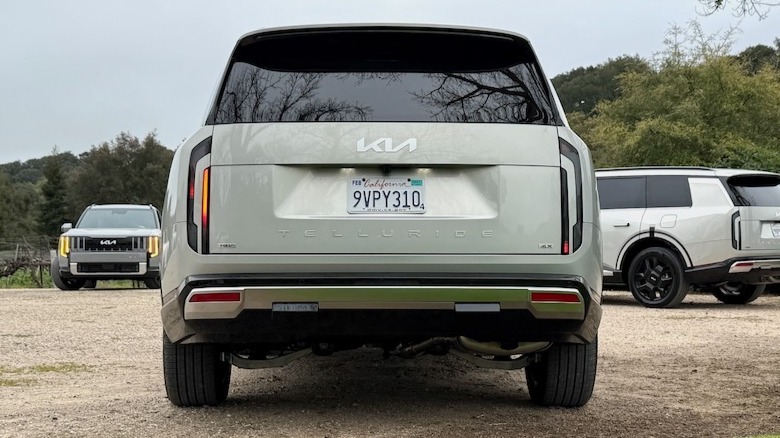 2027 Kia Telluride rear
