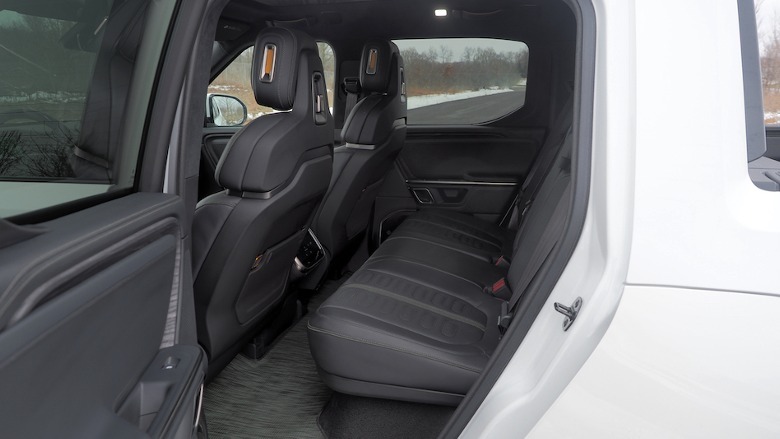 R1T rear seats