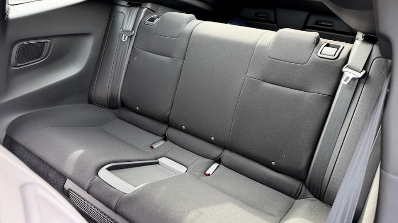 2026 Honda Prelude Rear Seats