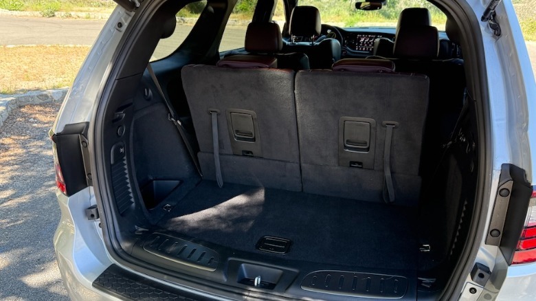 Durango trunk open