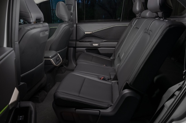 2027 Toyota Highlander EV second row