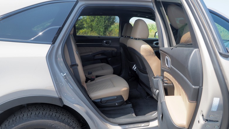 Sorento 2nd row