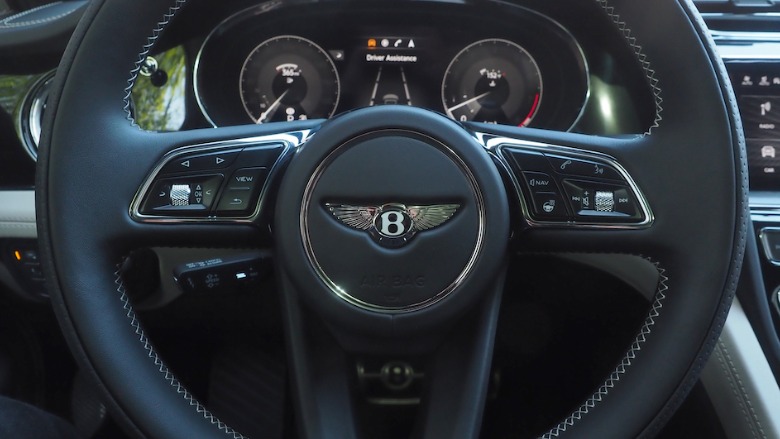 Bentayga steering wheel