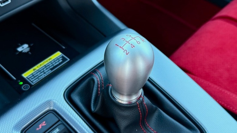 Honda Civic Type R shifter