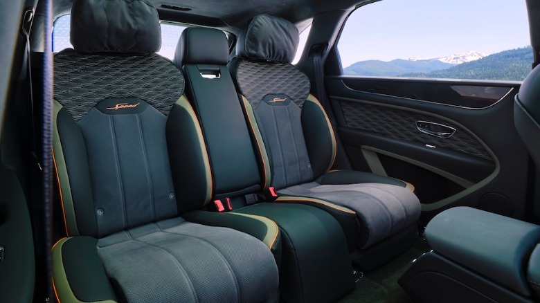Bentayga Speed rear cabin