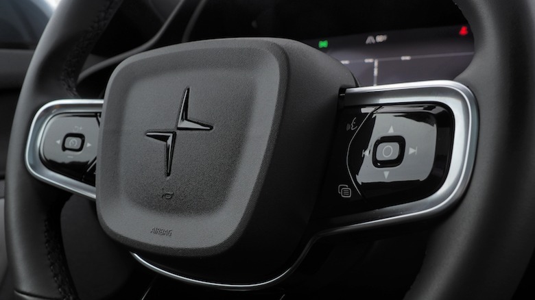 Polestar 2 steering wheel