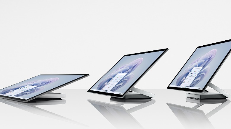 All the modes for using Surface Studio 2+