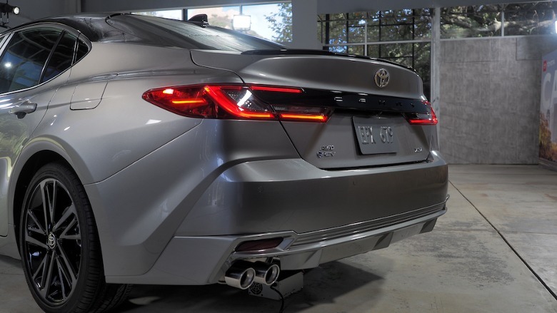 Camry XSE rear