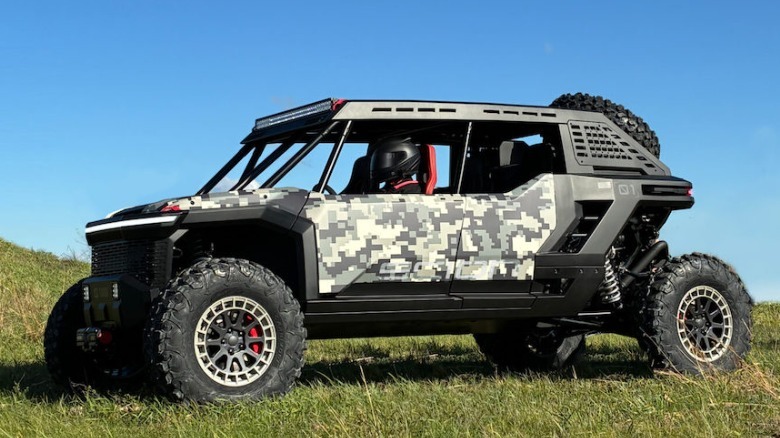 Scion 01 Concept Parked in a Field