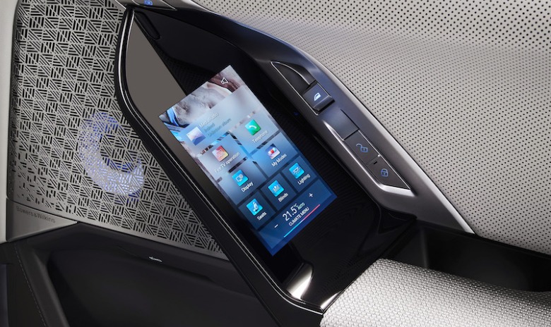 BMW rear touchscreens