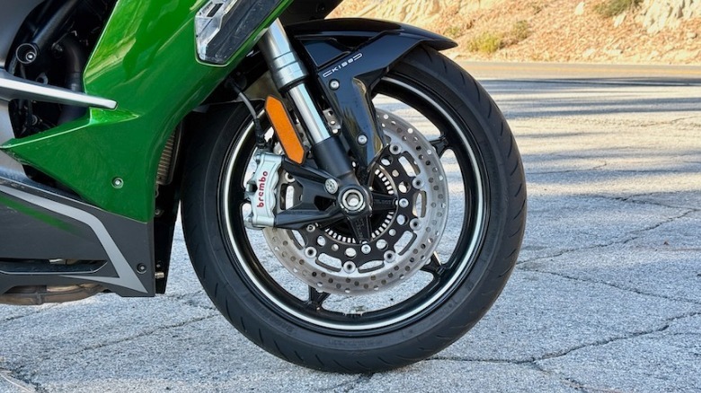 Kawasaki Ninja H2 SX front brakes