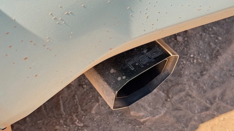 2026 Toyota Tundra TRD Pro exhaust tip