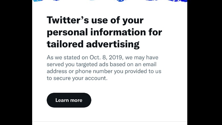 Twitter Apology Screenshot