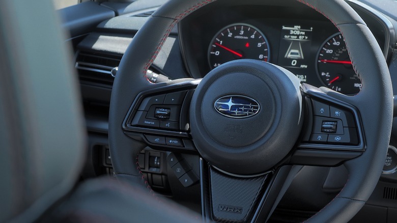 WRX TR steering wheel