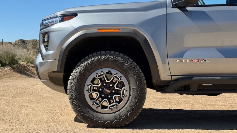 2026 GMC Canyon AT4X front wheel