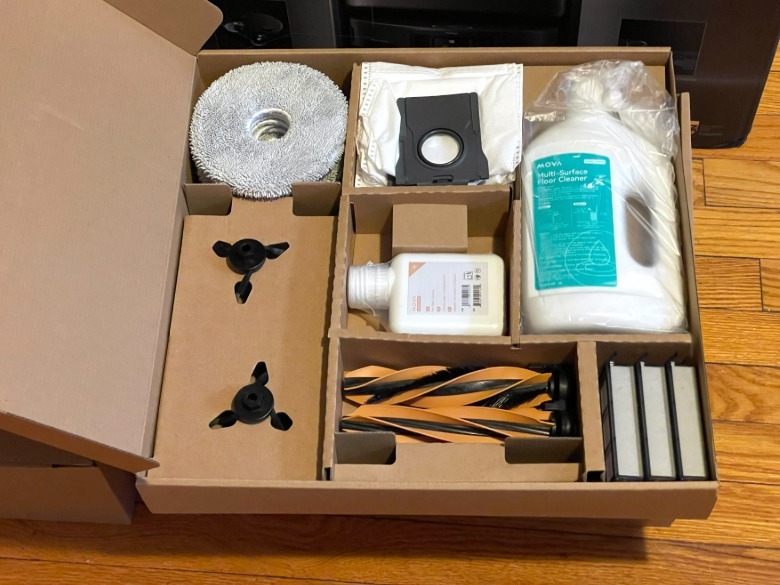 Box of supplies
