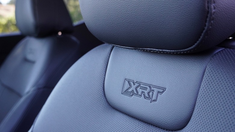 XRT seat stitching