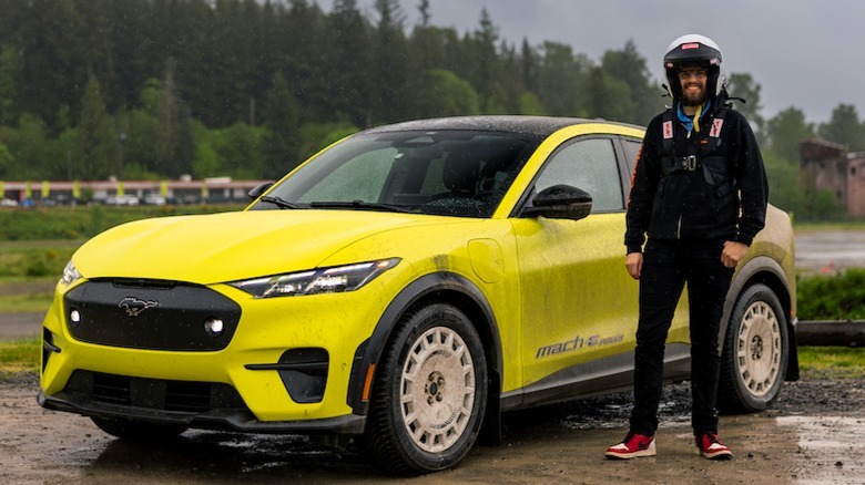 Mustang Mach-E Rally and Alex Hevesy