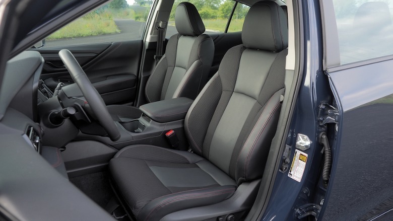 Legacy front seats