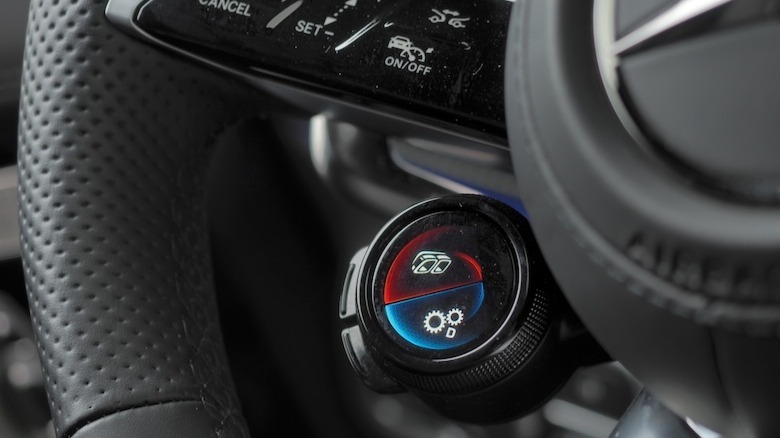 Drive mode controls