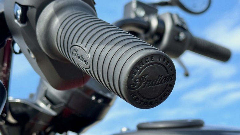 2026 Indian Chief Vintage handlebar logos