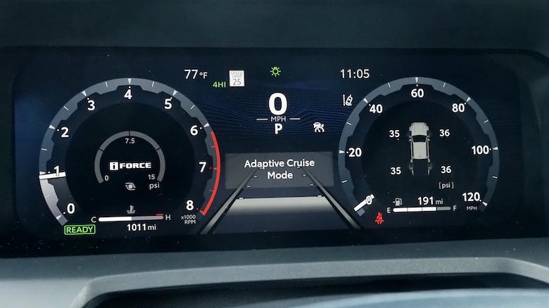Gauge display
