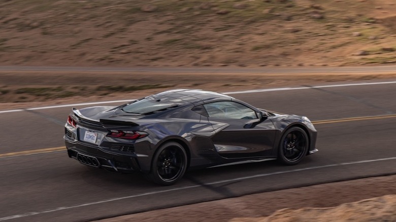 2027 Corvette Grand Sport X rear view
