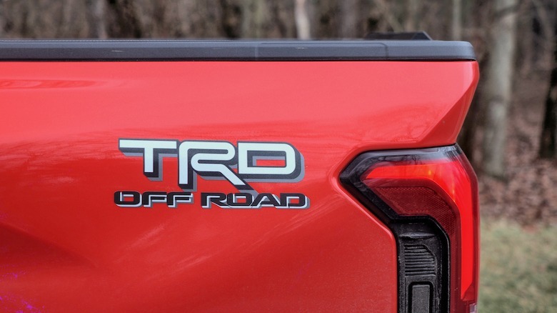 TRD Off-Road badge