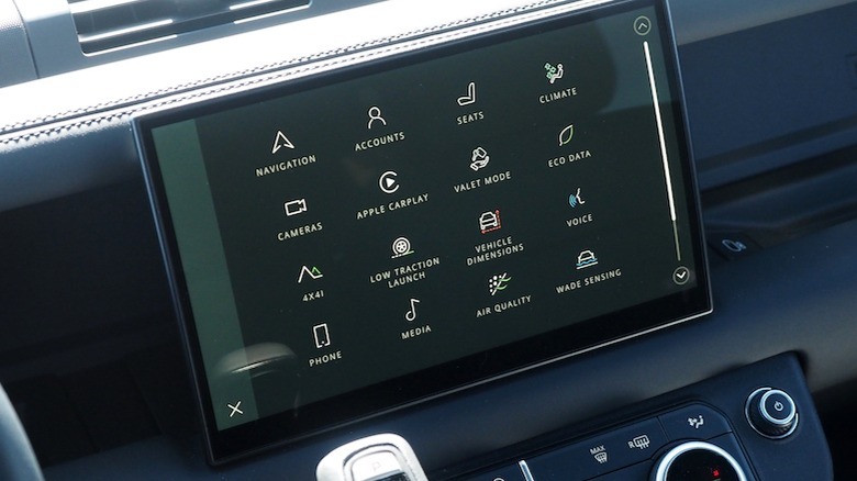 Pivi Pro touchscreen
