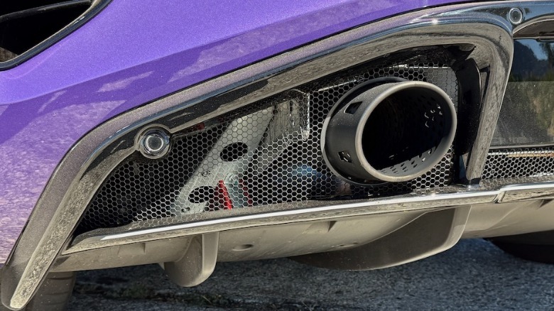 2026 Lotus Emira V6 SE Racing Line exhaust pipe