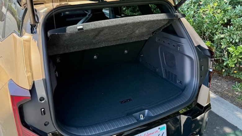 2027 Kia Seltos cargo area