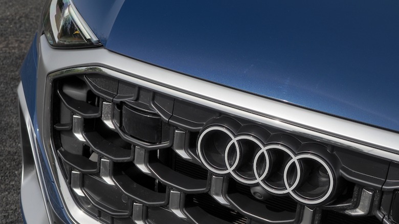 Grille and Audi logo