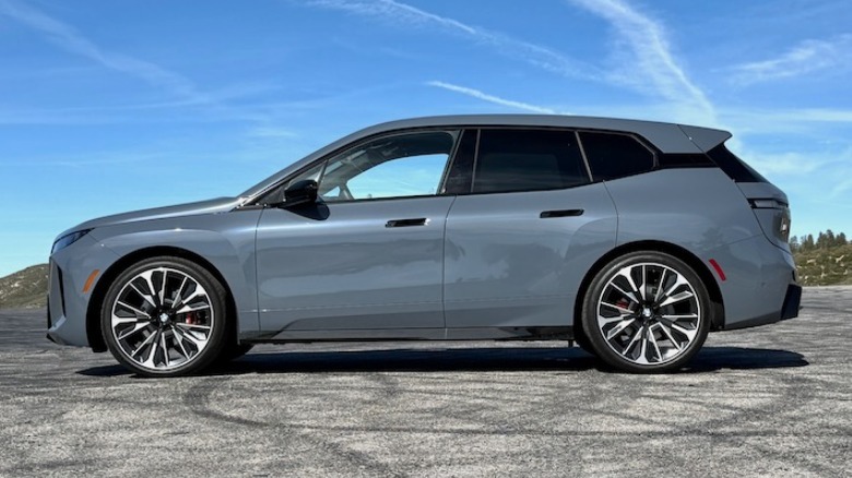 2026 BMW iX M70 driver's side profile