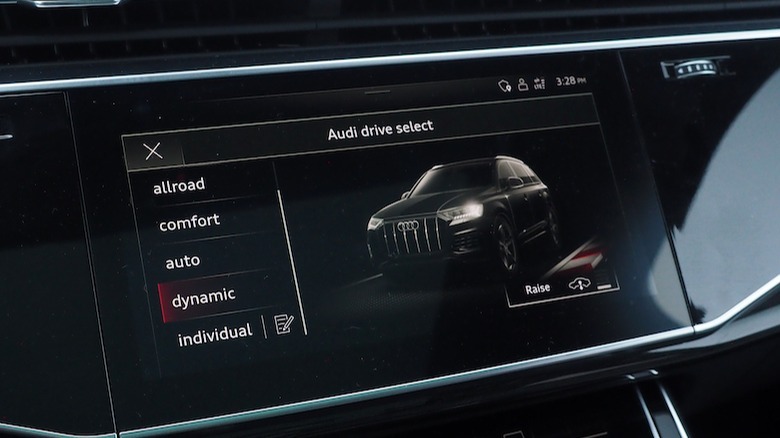 SQ7 drive modes