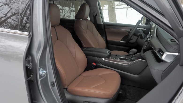 Highlander front seats