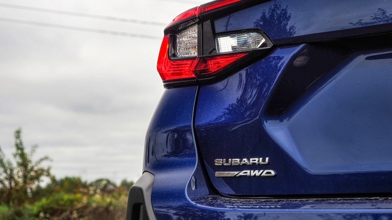 Subaru AWD badge
