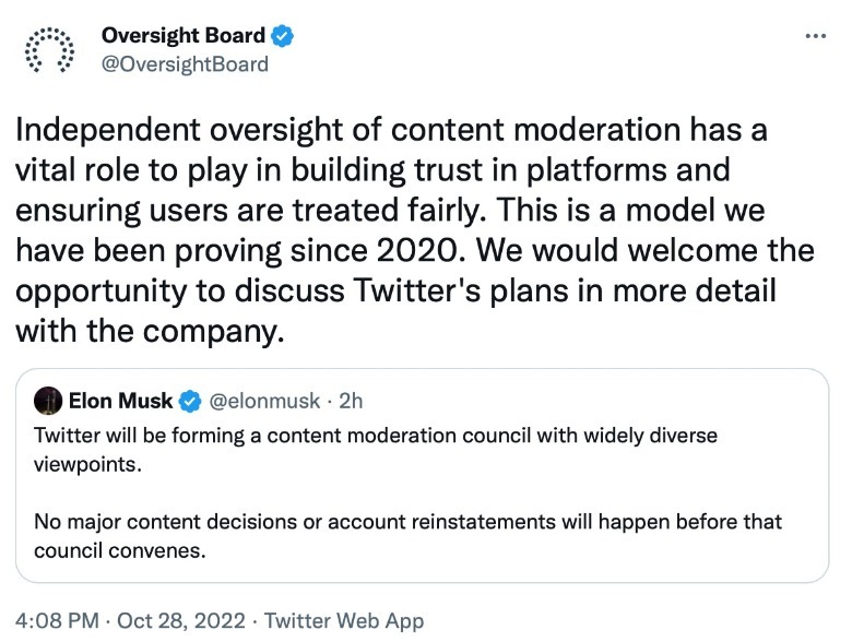 Oversight Board screenshot