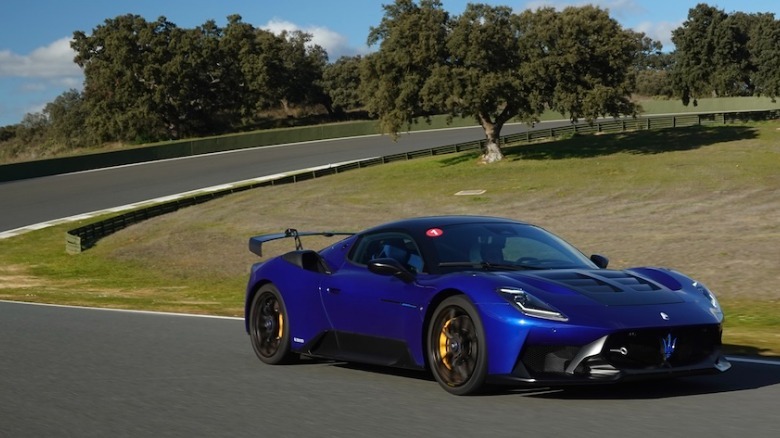 GT2 Stradale on the track