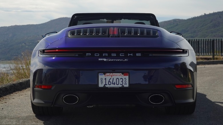 911 Carrera S convertible rear