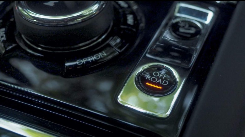 Rolls-Royce Off Road button