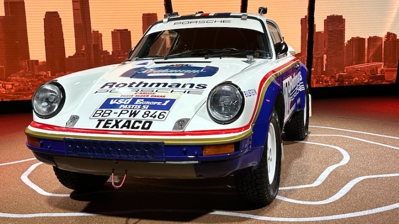 1984 Paris-Dakar Rally car