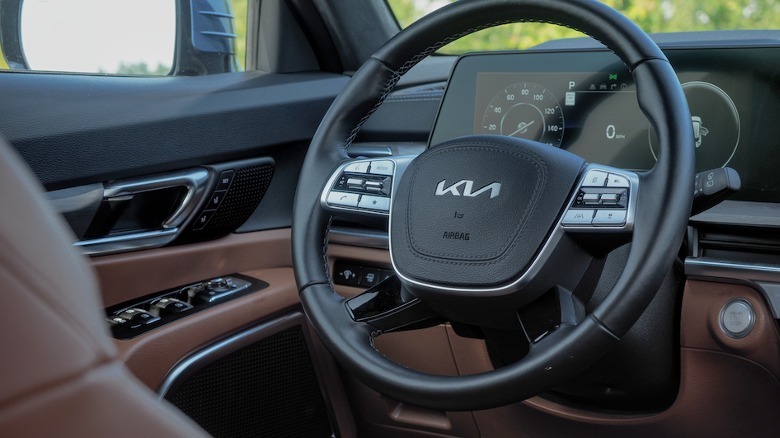 Telluride steering wheel