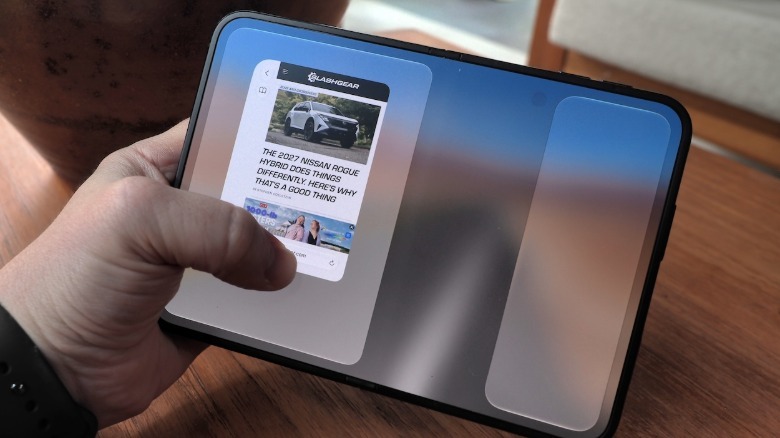 iPhone Duo app layout selection