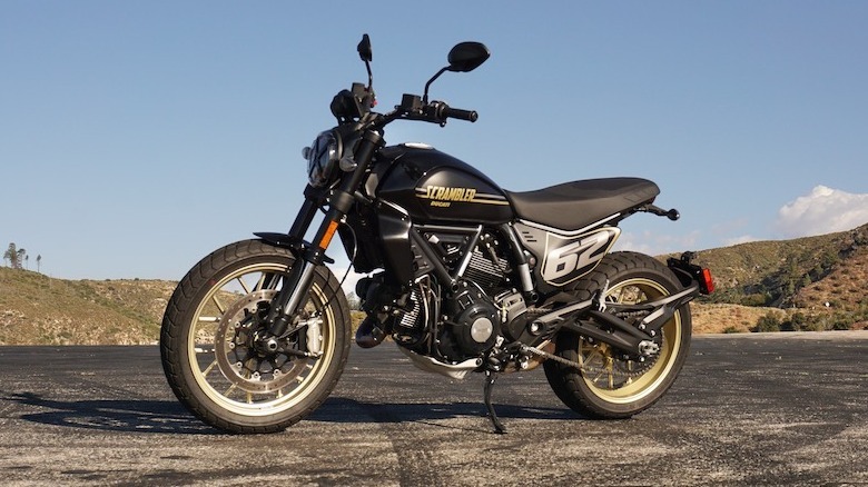 2025 Ducati Scramber Full Throttle parked