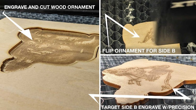 ornament engraving and cutting